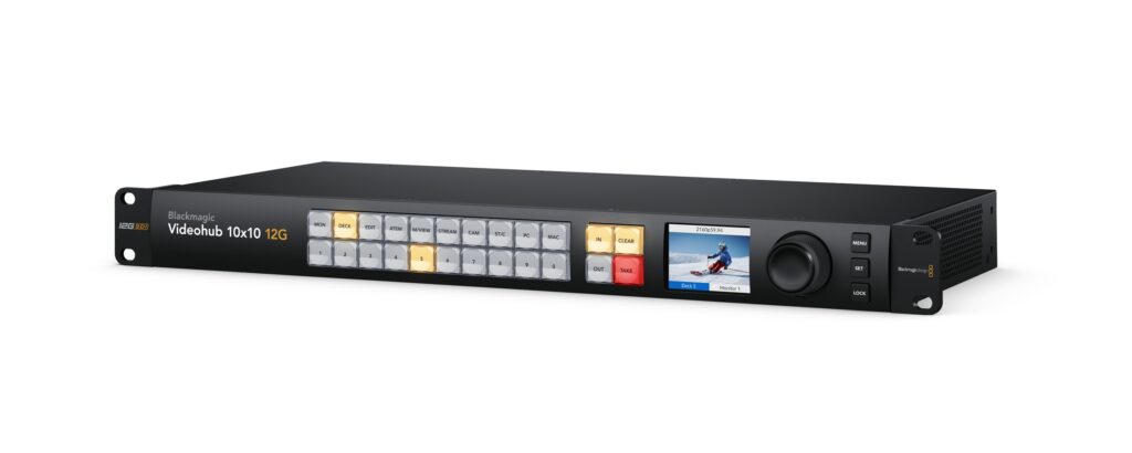 Blackmagic Videohub 10×10 12G