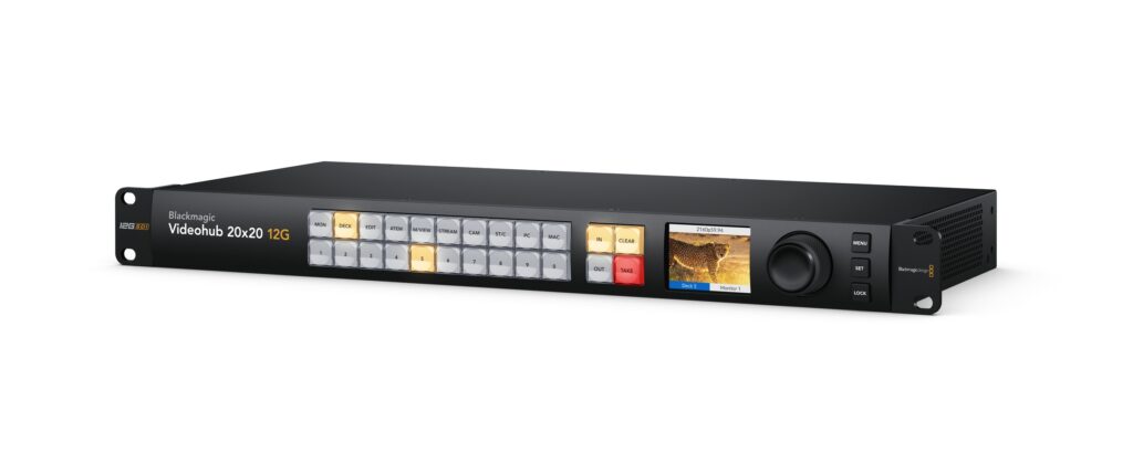 Blackmagic Videohub 20×20 12G