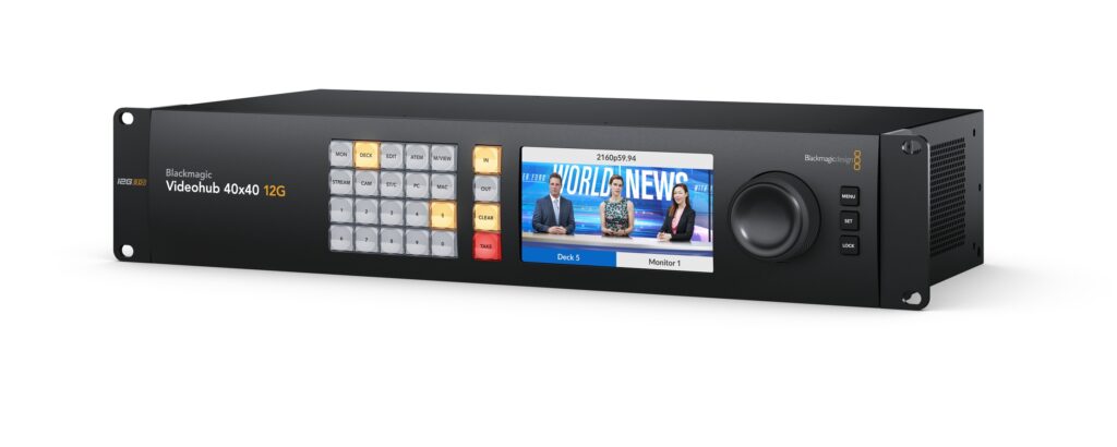 Blackmagic Videohub 40×40 12G