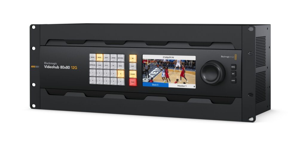 Blackmagic Videohub 80×80 12G